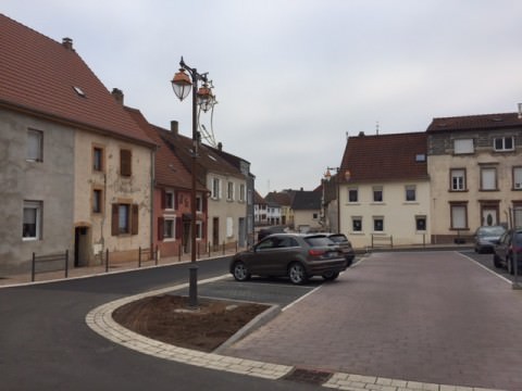 Rémelfing Travaux centre village tranche conditionnelle