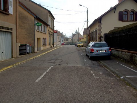 Rémelfing Travaux au centre du village