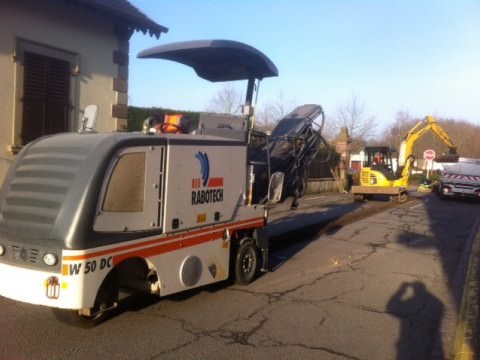 Rémelfing Travaux au centre du village