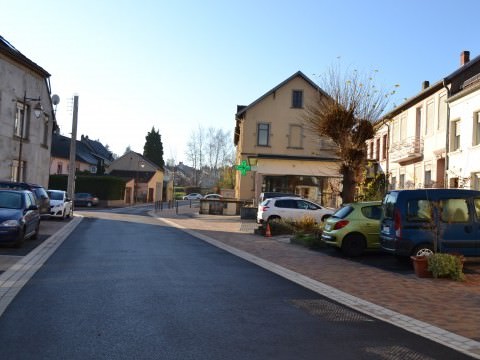 Rémelfing Travaux au centre du village