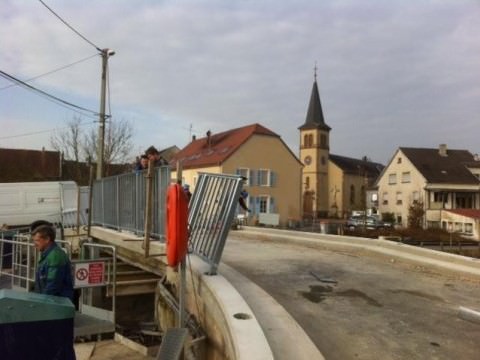 Rémelfing RENOVATION DU PONT DE L'ECLUSE