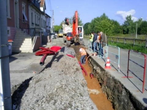 Rémelfing TRAVAUX RUE DE VERDUN - RUE DE LA LIBERTE - RUE DES VERGERS