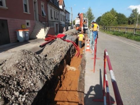 Rémelfing TRAVAUX RUE DE VERDUN - RUE DE LA LIBERTE - RUE DES VERGERS