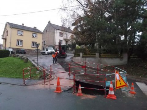 Rémelfing TRAVAUX RUE DE VERDUN - RUE DE LA LIBERTE - RUE DES VERGERS