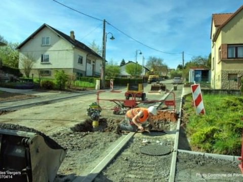 Rémelfing TRAVAUX RUE DES VERGERS - RUE DE LA LIBERTE