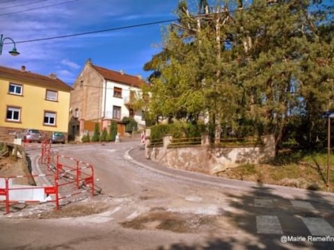 Rémelfing TRAVAUX RUE DES VERGERS - RUE DE LA LIBERTE