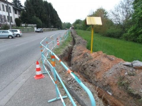 TRAVAUX ERDF D'ENFOUISSEMENT Rémelfing