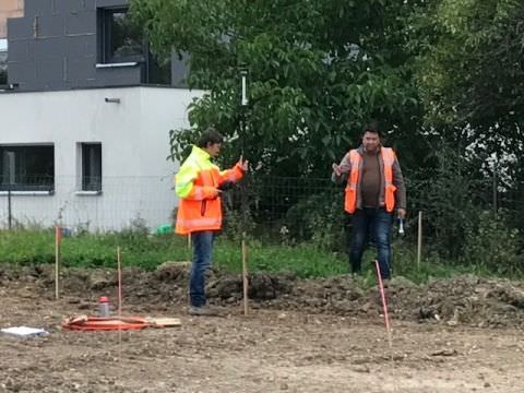 "Les Hauts de Sarre" Travaux de piquetage Rémelfing