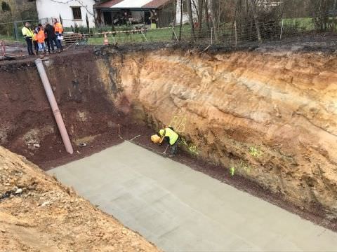 "Les Hauts de Sarre" :création du bassin de rétention Rémelfing