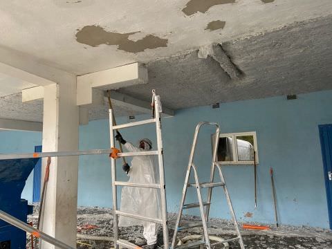 Travaux d'isolation à l'école maternelle et l' école élémentaire Rémelfing