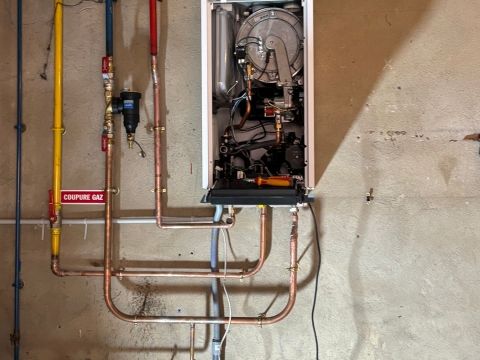 Remplacement de la chaudière au presbytère Rémelfing