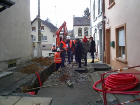 Travaux centre village tranche conditionnelle Rémelfing